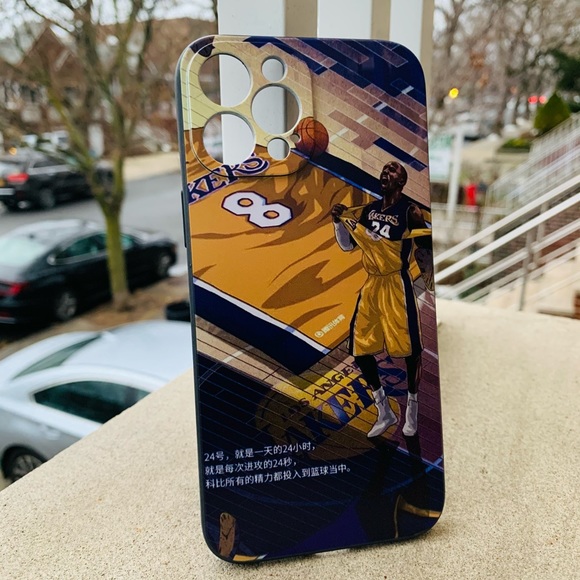 Fashion iPhone 12Pro NBA Superstar Kobe Bryant Drop Protection Case - Picture 4 of 5